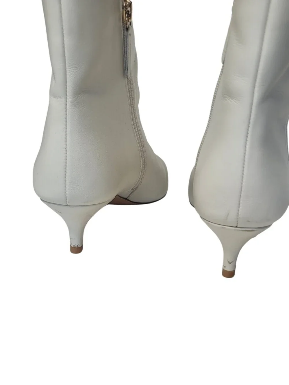 J.Crew Fiona Kitten-heel Ankle Boots in Leather Size 10
